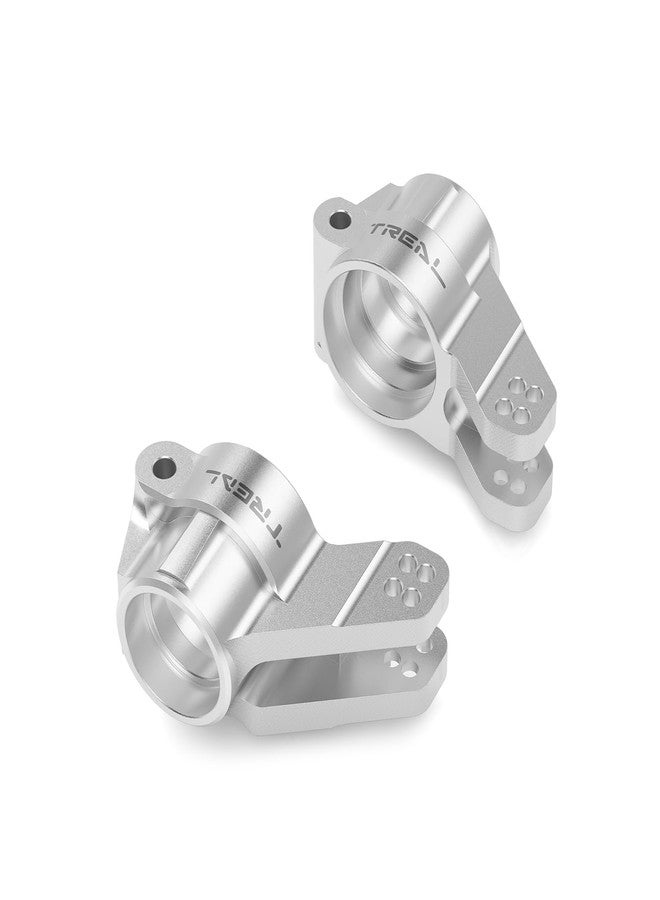 TREAL Aluminum 7075 Rear Hubs for Arrma 1:8 KRATON 6S Extreme BASH (EXB)(Silver) - Image 1